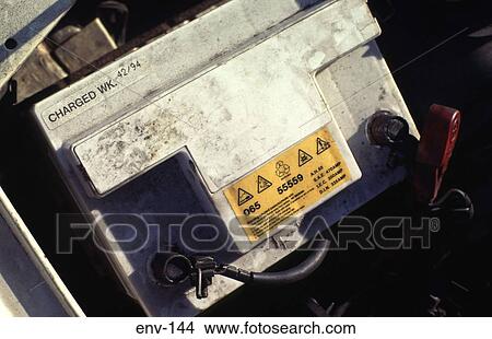 Car Battery in Vehicle UK View Large Photo Image Picture - Car Battery in Vehicle UK. Fotosearch