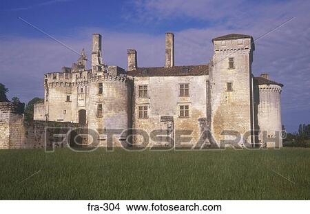 Chateau de Mareuil Saint Perigord Region France View Large Photo Image Picture - Chateau de Mareuil Saint Perigord Region France. Fotosearch