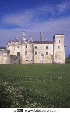 Chateau de Mareuil Saint Perigord Region France View Large Photo Image Stock Photography - Chateau de Mareuil Saint Perigord Region France. Fotosearch