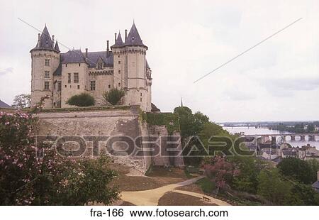 Chateau Saumur France View Large Photo Image Stock Photograph - Chateau Saumur France. Fotosearch