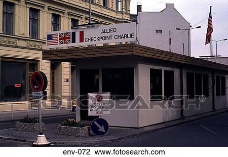 Checkpoint Charlie Berlin (pre-1989) Germany View Large Photo Image Stock Image - Checkpoint Charlie Berlin (pre-1989) Germany. Fotosearch