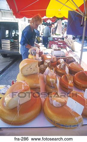 Cheese Stall Dordogne France View Large Photo Image Stock Photograph - Cheese Stall Dordogne France. Fotosearch