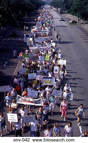Stock Image - Christian March Through German Streets. Fotosearch