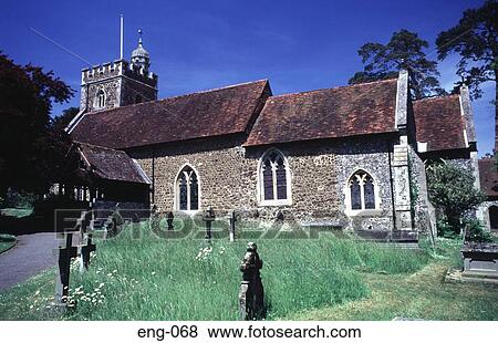 Church and Grounds Berkshire England UK View Large Photo Image Stock Photo - Church and Grounds Berkshire England UK. Fotosearch