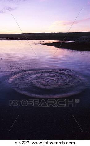 Circular Ripples in Liscannor Bay Ireland View Large Photo Image Stock Photo - Circular Ripples in Liscannor Bay Ireland. Fotosearch