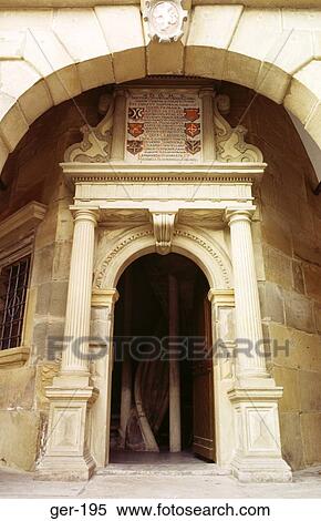 Classical Doorway to Town Hall Rothenburg Germany View Large Photo Image Stock Photography - Classical Doorway to Town Hall Rothenburg Germany. Fotosearch