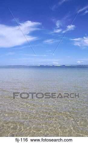 Clear Sea at the Coral Coast Fiji View Large Photo Image Stock Photograph - Clear Sea at the Coral Coast Fiji. Fotosearch