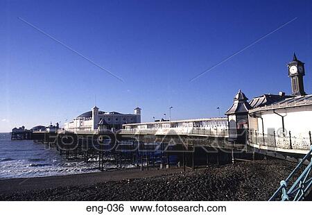 Stock Photograph - Coastline and Pier Brighton England UK. Fotosearch