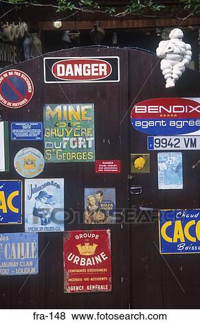 Collection of Signs France View Large Photo Image Stock Photo - Collection of Signs France. Fotosearch