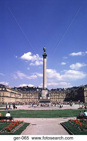 Column in Schloss Platz Stuttgart View Large Photo Image Stock Photography - Column in Schloss Platz Stuttgart. Fotosearch
