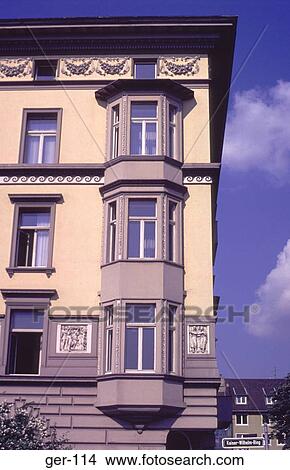 Corner of 19th Century Building Dusseldorf Germany View Large Photo Image Picture - Corner of 19th Century Building Dusseldorf Germany. Fotosearch