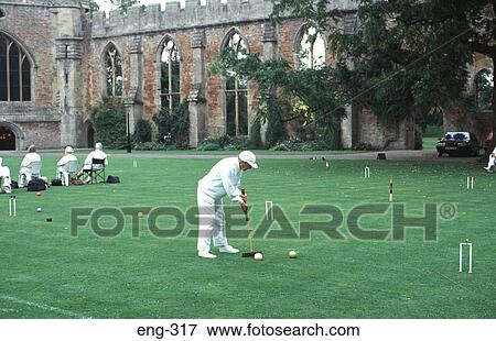 Croquet Players in Bishops Palace Wells View Large Photo Image Stock Photo - Croquet Players in Bishops Palace Wells. Fotosearch