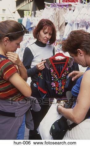 Customers at Embroidery Stall Budapest Hungary View Large Photo Image Stock Photograph - Customers at Embroidery Stall Budapest Hungary. Fotosearch