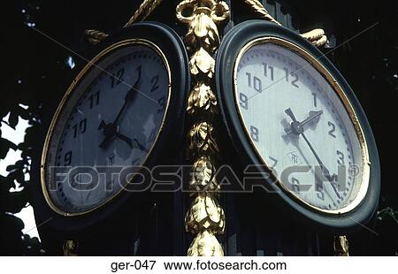 Detail of Clock Dusseldorf View Large Photo Image Stock Photo - Detail of Clock Dusseldorf. Fotosearch