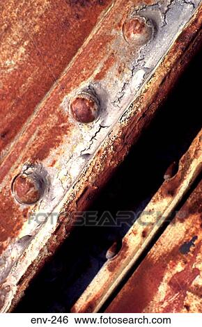 Diagonal Close Up of Riveted Metal Join View Large Photo Image Stock Photograph - Diagonal Close Up of Riveted Metal Join. Fotosearch