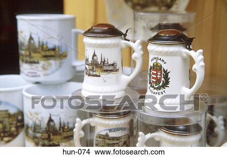 Display of Beer Steins Szentendre Hungary View Large Photo Image Picture - Display of Beer Steins Szentendre Hungary. Fotosearch