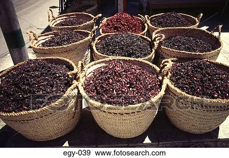 Dried Rose Petals in Baskets Aswan Egypt Africa View Large Photo Image Stock Photo - Dried Rose Petals in Baskets Aswan Egypt Africa. Fotosearch