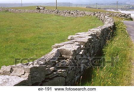 Dry Stone Walling Islands of Aran Ireland View Large Photo Image Stock Image - Dry Stone Walling Islands of Aran Ireland. Fotosearch