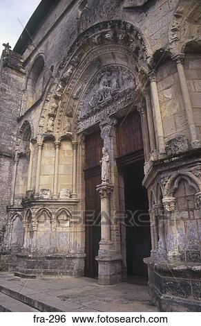 Entrance to Monolithic Church St Emilion France View Large Photo Image Stock Photograph - Entrance to Monolithic Church St Emilion France. Fotosearch