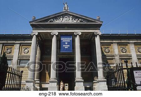 Facade of Ashmolean Museum Oxford UK View Large Photo Image Stock Photo - Facade of Ashmolean Museum Oxford UK. Fotosearch