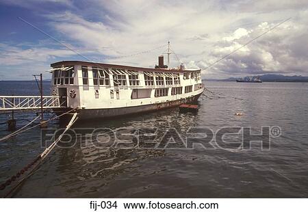 Ferry Suva Fiji View Large Photo Image Picture - Ferry Suva Fiji. Fotosearch