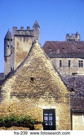 Feudal Fortress Beynac Dordogne France View Large Photo Image Stock Photo - Feudal Fortress Beynac Dordogne France. Fotosearch