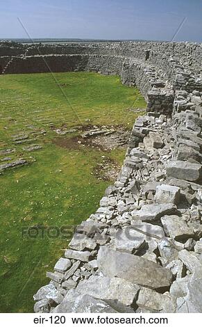 Fort Walls Dun Aegnus Ireland View Large Photo Image Stock Image - Fort Walls Dun Aegnus Ireland. Fotosearch