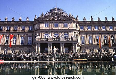 Front View of Neues Schloss Stuttgart View Large Photo Image Stock Photograph - Front View of Neues Schloss Stuttgart. Fotosearch