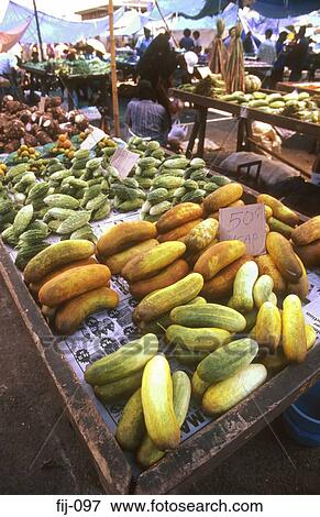 Fruit and Vegetable Stall at the Municipal Market Suva Fiji View Large Photo Image Stock Photo - Fruit and Vegetable Stall at the Municipal Market Suva Fiji. Fotosearch