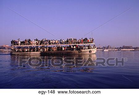 Full Ferry Boat on Nile at Luxor Egypt View Large Photo Image Stock Photo - Full Ferry Boat on Nile at Luxor Egypt. Fotosearch