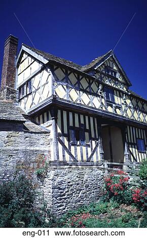 Gatehouse of Stokesay Castle Shropshire England UK View Large Photo Image Stock Image - Gatehouse of Stokesay Castle Shropshire England UK. Fotosearch