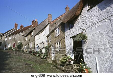 Gold Hill Shaftesbury Dorset View Large Photo Image Stock Photo - Gold Hill Shaftesbury Dorset. Fotosearch