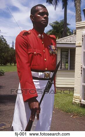 Guard outside the Government House Suva Fiji View Large Photo Image Stock Image - Guard outside the Government House Suva Fiji. Fotosearch
