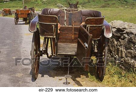 Horse and Carriage Aran Islands Ireland View Large Photo Image Stock Photo - Horse and Carriage Aran Islands Ireland. Fotosearch