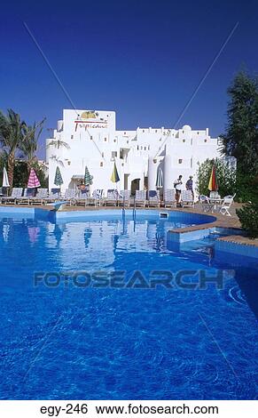 Hotel and Swimming Pool Sharm el-Sheik Egypt View Large Photo Image Stock Photograph - Hotel and Swimming Pool Sharm el-Sheik Egypt. Fotosearch