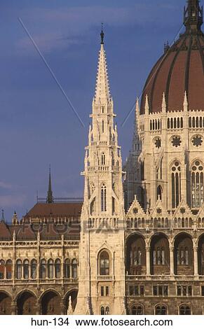 Picture - Houses of Parliament Budapest Hungary. Fotosearch