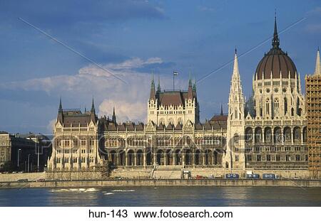 Houses of Parliament Budapest Hungary View Large Photo Image Stock Image - Houses of Parliament Budapest Hungary. Fotosearch