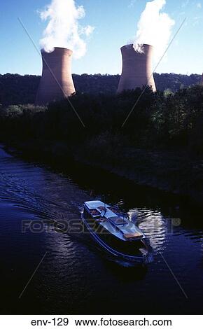 Ironbridge Power Station and Canal UK View Large Photo Image Stock Photo - Ironbridge Power Station and Canal UK. Fotosearch