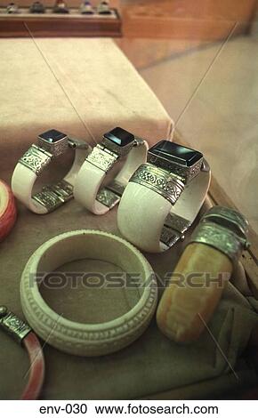 Ivory Bracelets on Sale in Athens Greece View Large Photo Image Stock Image - Ivory Bracelets on Sale in Athens Greece. Fotosearch