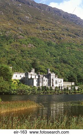 Kylemore Abbey Connemara Ireland View Large Photo Image Stock Image - Kylemore Abbey Connemara Ireland. Fotosearch