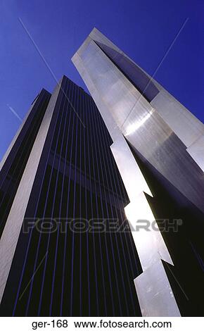 Light Reflecting off Glass Office Building Frankfurt View Large Photo Image Stock Photo - Light Reflecting off Glass Office Building Frankfurt. Fotosearch