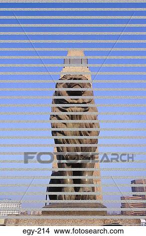 Lion Sculpture at Tahir Bridge Egypt View Large Photo Image Picture - Lion Sculpture at Tahir Bridge Egypt. Fotosearch