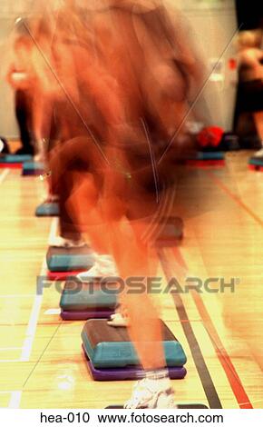 Long Exposure Photo of Side of Step Aerobics Class View Large Photo Image Stock Image - Long Exposure Photo of Side of Step Aerobics Class. Fotosearch