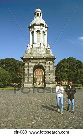 Man and Woman by Arched Tower Trinity College View Large Photo Image Stock Image - Man and Woman by Arched Tower Trinity College. Fotosearch