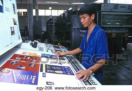 Man Changing Magazine Layout at Printers Egypt View Large Photo Image Stock Photograph - Man Changing Magazine Layout at Printers Egypt. Fotosearch