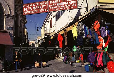 Market Stalls Athens View Large Photo Image Stock Photo - Market Stalls Athens. Fotosearch