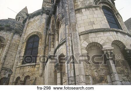 Stock Photo - Medieval Church Chauvigny France. Fotosearch