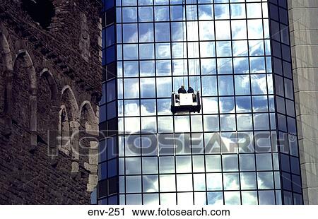 Men Washing Glass Office Block Behind Swansea Castle View Large Photo Image Stock Image - Men Washing Glass Office Block Behind Swansea Castle. Fotosearch