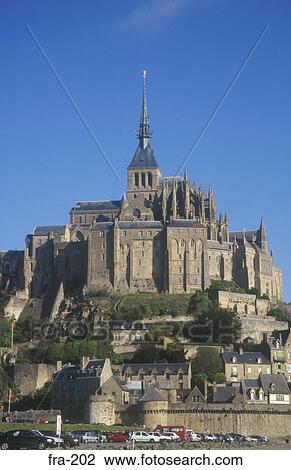 Mont St Michael France View Large Photo Image Stock Image - Mont St Michael France. Fotosearch