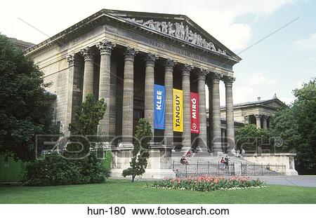 Stock Image - Museum of Fine Arts Budapest Hungary. Fotosearch